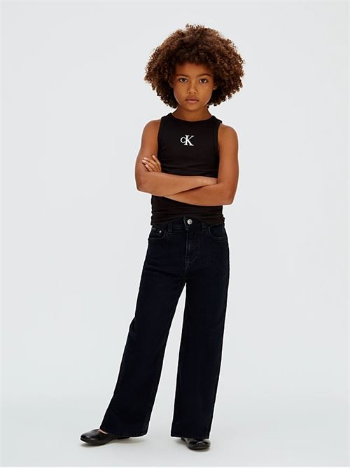 ck logo tank top CALVIN KLEIN JEANS | LVCKSJB10GBEH